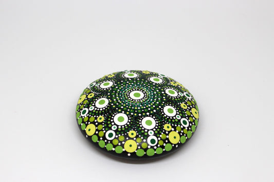 Dots on Stone - Green