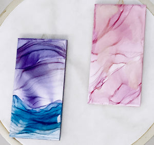 Alcohol Ink Art Tiles - $30 per tile - $50 for both